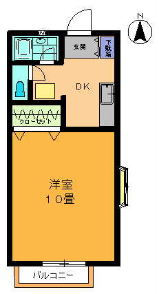 サンモリッツ 間取り図