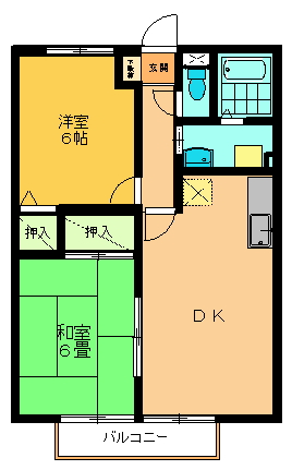 パセオジュネス 間取り