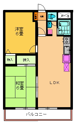 パセオウィンズ 間取り