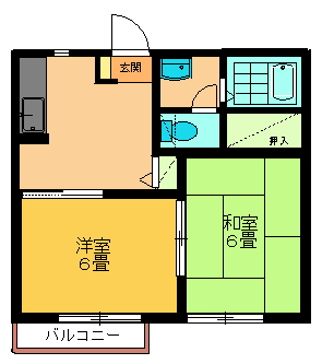 KEN’Ｓ　ＨＯＵＳＥ 101号室 間取り