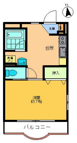 クレイネスト２１ 間取り図