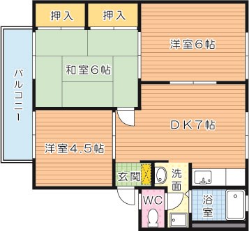 ウィンディアNORIMATU（ウィンディア則松） 間取り