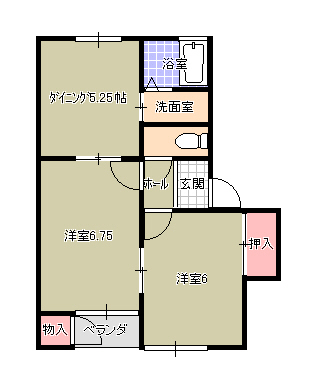 プレステージⅡ 間取り