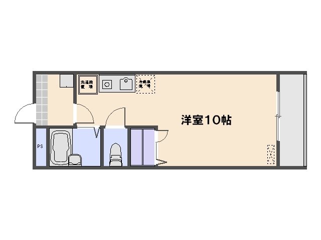 ポム・ド・ピン中央 間取り図