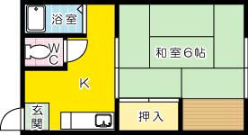 ハイツヒサノ　　 103号室 間取り