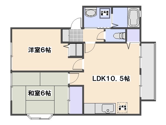 ソレジオKANDA　A棟 202号室 間取り