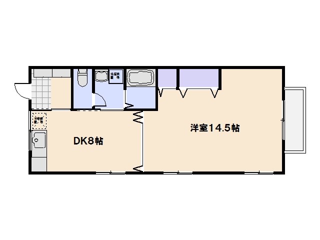 大田ビル 303号室 間取り