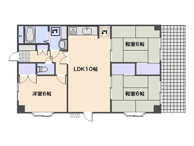 シャルム肥後 間取り
