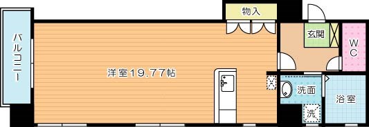 大八ビル 501号室 間取り