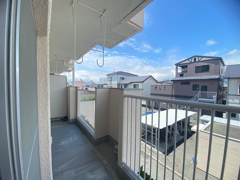 新納マンション ベランダ
