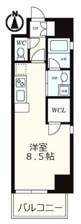 ＬＵＭＩＮＯＵＳ東別院(Ｓ-FORT東別院) 間取り