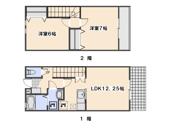 シャレー五日市 間取り
