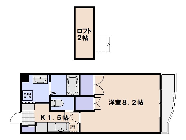 ドルチェ五日市中央 間取り図