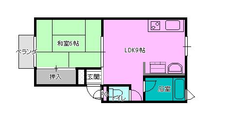 グリーンヒルズさが 間取り