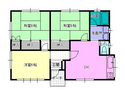 アメニティー南諏訪 間取り