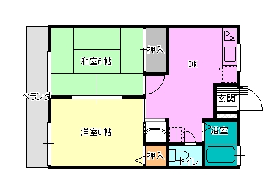 シティーハイムユース 間取り
