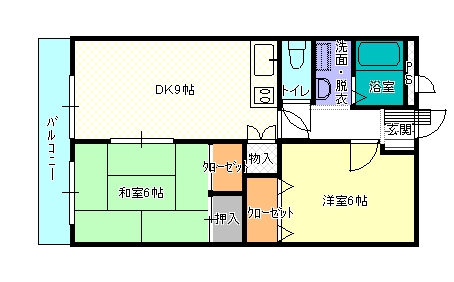 グリーンマンションコブナト 間取り