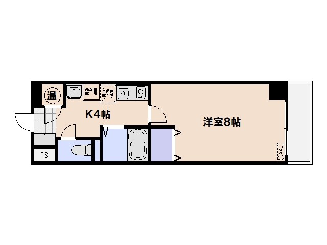 リバーサイドSEIYU 302号室 間取り