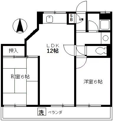 グレース310 間取り図