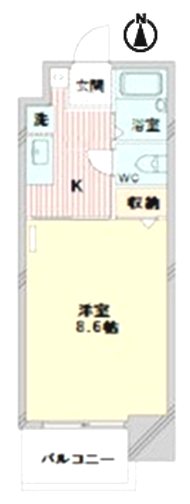 サンシャイン上前津　他階等もご紹介可能 間取り
