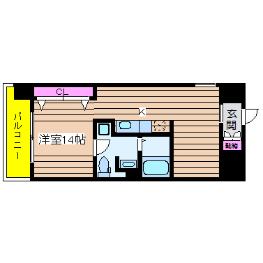 大阪府大阪市中央区備後町１丁目 間取り
