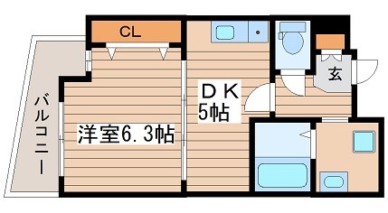 大阪府大阪市西区西本町１丁目 間取り