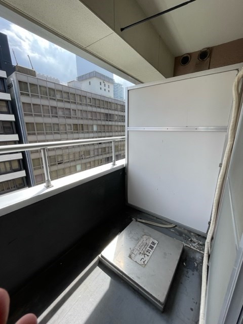 本町井出ビル ベランダ