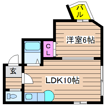クリオコート梅田ＥＡＳＴ 間取り