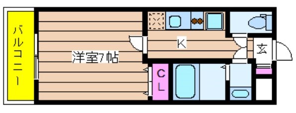 ルクレール中崎 間取り