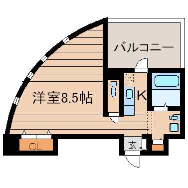 インペリアル新町 間取り