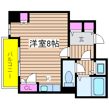 大阪府大阪市西区立売堀５丁目 間取り
