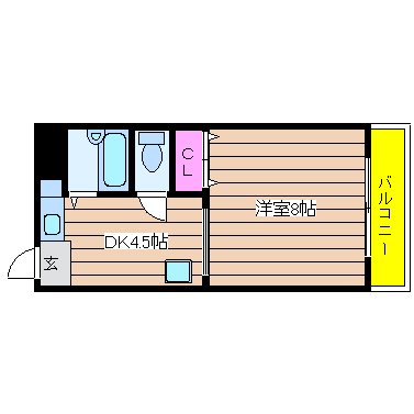 大阪府大阪市西区西本町３丁目 間取り