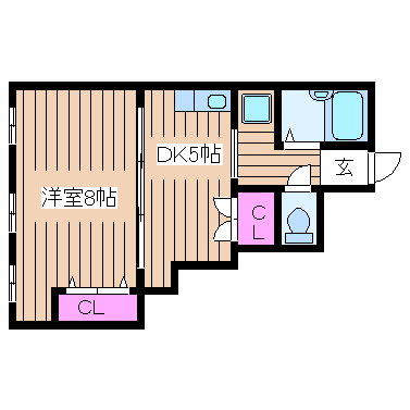 大阪府大阪市西区立売堀４丁目 間取り