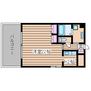 大阪府大阪市西区南堀江３丁目 間取り
