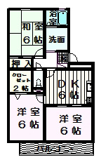 パークハウス２番館 間取り