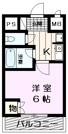ファミール北豊中 間取り