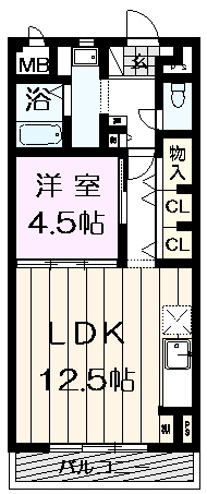 オークハイツIII 間取り
