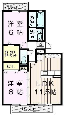 メゾン高津 間取り