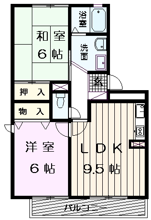 パークハウス１番館 間取り