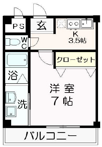 シャルト藤原 間取り