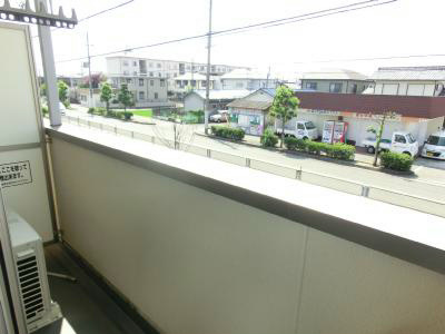 シャルト藤原 ベランダ
