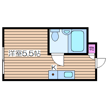 堀江グリーンハイツ 間取り
