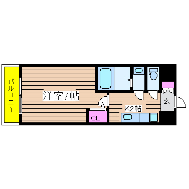 ルクレ新町レジデンス 間取り