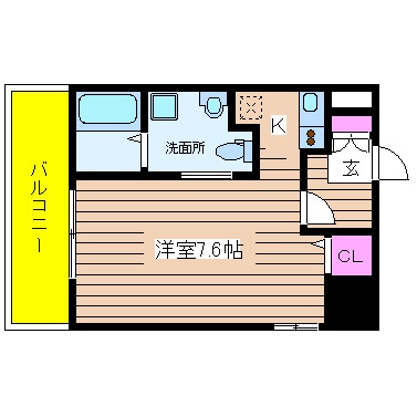 大阪府大阪市西区京町堀２丁目 間取り