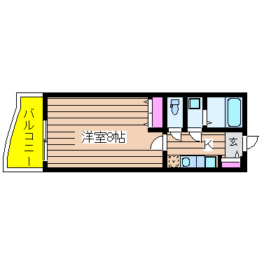 ルクレ阿波座レジデンス 間取り