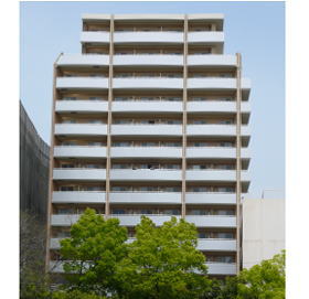 ルクレ阿波座レジデンス 外観