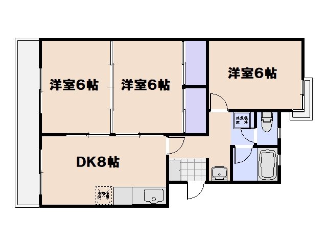 TSビル 202号室 間取り