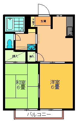 ファミール１１９ 間取り
