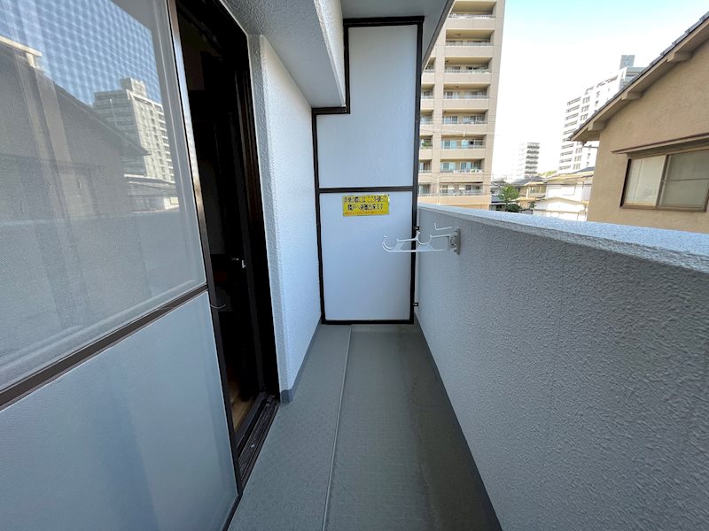 シングルピア五日市 ベランダ