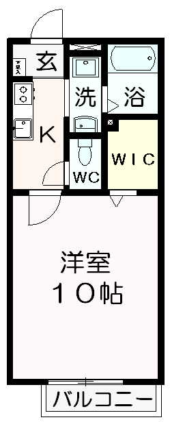 シンプルライフ A 間取り